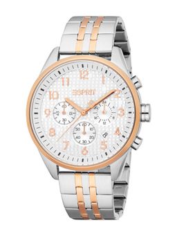 Esprit - Men Theo Silver Round Dial Analog Watch - ES1G491M0075 (M)