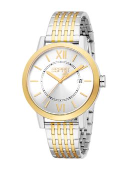 Esprit - Men Benjamin Silver Round Dial Analog Watch - ES1G532M0075 (M)