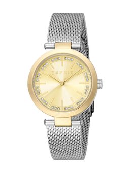 Esprit - Women Amira Yellow Round Dial Analog Watch - ES1L344M0175 (M)