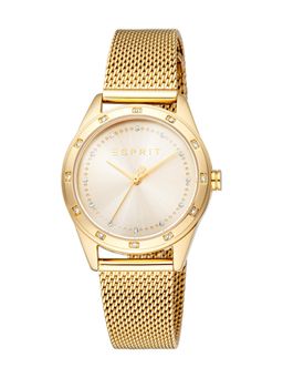 Esprit - Women Tula II Yellow Round Dial Analog Watch - ES1L349M0085 (M)