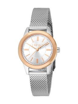 Esprit - Women Liora Silver Round Dial Analog Watch - ES1L370M0165 (M)