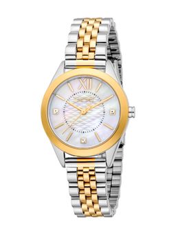 Esprit - Women Drew White Round Dial Analog Watch - ES1L434M1055 (M)