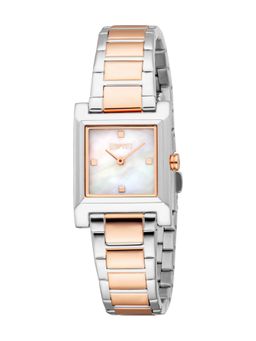 Esprit - Women July White Square Dial Analog Watch - ES1L474M0065 (M)