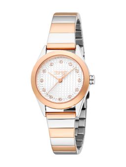 Esprit - Women Johnny II Silver Round Dial Analog Watch - ES1L480M0095 (M)