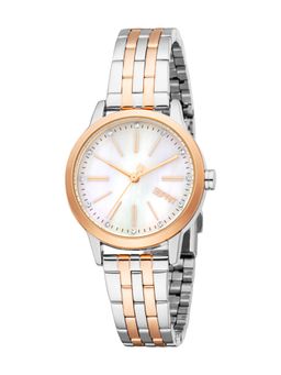 Esprit - Women Florence White Round Dial Analog Watch - ES1L484M1075 (M)
