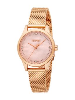 Esprit - Women Hazel Pink Round Dial Analog Watch - ES1L484M2075 (M)