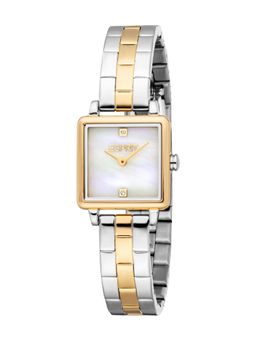 Esprit - Women Madelyn White Square Dial Analog Watch - ES1L498M0055 (M)