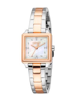 Esprit - Women Waylon White Square Dial Analog Watch - ES1L511M0075 (M)