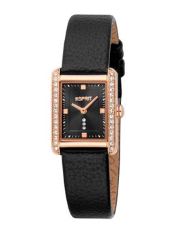 Esprit - Women Lillian Black Rectangular Dial Analog Watch - ES1L512L0025 (M)