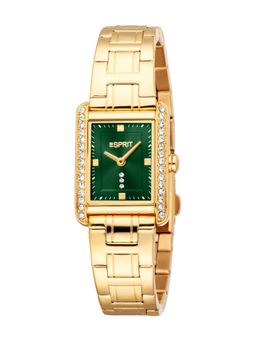 Esprit - Women Lillian Green Rectangular Dial Analog Watch - ES1L512M0055 (M)
