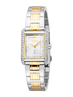 Esprit - Women Pointy Mesh Silver Rectangular Dial Analog Watch - ES1L512M0075 (M)