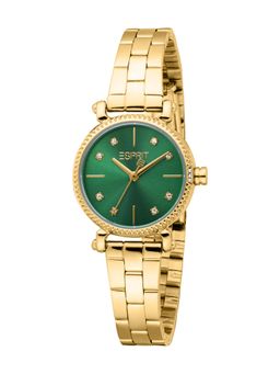 Esprit - Women Melina Green Round Dial Analog Watch - ES1L517M0065 (M)