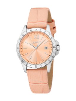 Esprit - Women Florence Peach Round Dial Analog Watch - ES1L522L0015 (M)