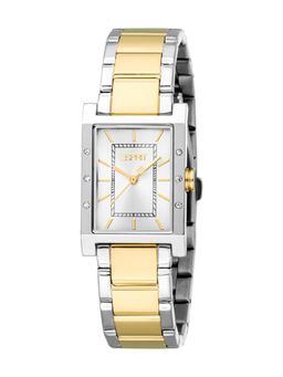 Esprit - Women Rhea Silver Rectangular Dial Analog Watch - ES1L544M0065 (M)