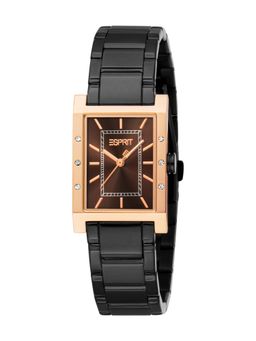Esprit - Women Rhea Brown Rectangular Dial Analog Watch - ES1L544M0075 (M)