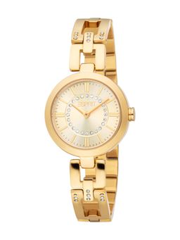 Esprit - Women Elliana Yellow Round Dial Analog Watch - ES1L552M0035 (M)