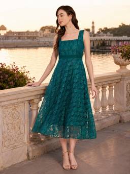JUSTIN WHYTE - Corset Lace Dress