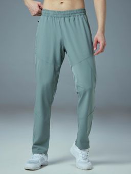 Technosport - Men Solid Regular Fit Sports Trackpant with TS FLEXI - Green