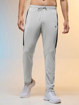 Technosport - Men Melange Slim Fit Sports Trackpant with TECHNO DRY - Grey
