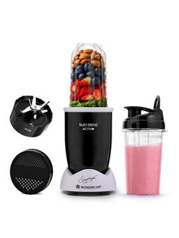 Wonderchef - Nutri-Blend Activ, 2 Jar 500W (Blending Jar -500 ml, Sipper Jar- 500 ml)