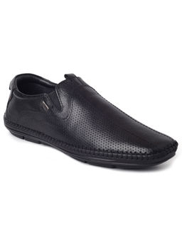 BUCKAROO - Albert New Genuine Leather Black Casual Loafers