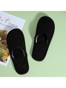 Drunken - Men Black Room Slippers