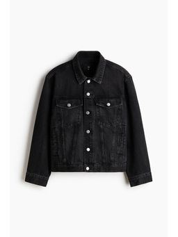 H&M - Men Black Denim Trucker Jacket