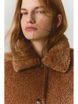 H&M - Women Brown Teddy Jacket
