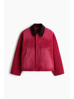 H&M - Men Red Short Workwear Jacket