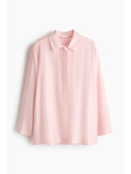 H&M - Women Pink Oversized Shirt