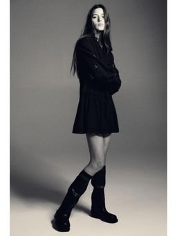 H&M - Women Black Broderie Anglaise Dress