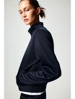 H&M - Women Blue Track Jacket