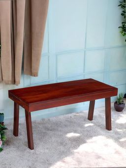 Ikiriya - Sheesham Wood Contemporary Coffee Table In Honey Finish (1 Year Warranty)