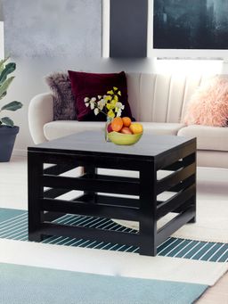 Ikiriya - Sheesham Wood Contemporary Coffee Table In Extra Dark Mahogany Finish (1 Year Warranty)
