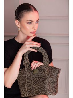 ABELARDO DE MODA - Deluxity Brown Leather Handbag