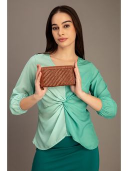 ABELARDO DE MODA - Jupited Tan Leather Wallet