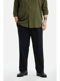Snitch - Black Solid Regular Casual Chinos