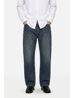 Snitch - Blue Washed Straight Casual Jeans