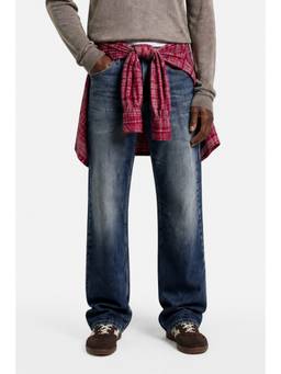 Snitch - Blue Washed Flared Casual Jeans