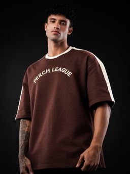 Perch - Brown Perch League Oversized T-Shirt