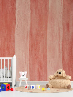 Bonhomie - Pink Wallopedia Wall Sticker Wallpaper for Home
