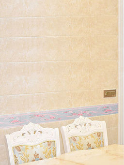 Bonhomie - Grey Printed Borders Sticker