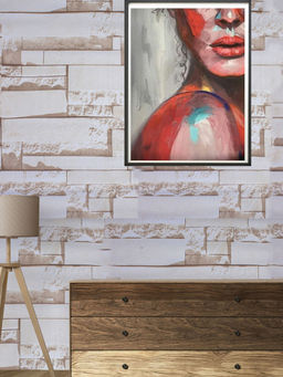 Bonhomie - Multi-Color Wallopedia Decorative Wall Sticker Wallpaper for Home