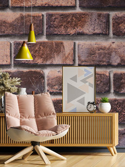 Bonhomie - Multi-Color Wallopedia Wall Sticker Wallpaper for Home