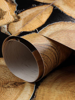 Bonhomie - Brown Wallopedia Decorative Wall Sticker Wallpaper for Home