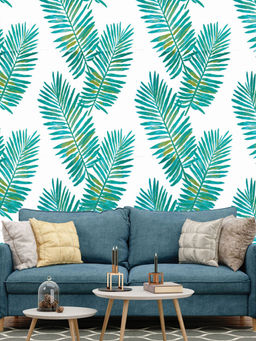 Bonhomie - Green Wallopedia Decorative Wall Sticker Wallpaper for Home