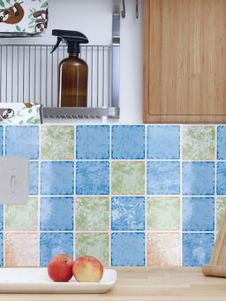 Bonhomie - Multi-Color Wallopedia Decorative Wall Sticker Wallpaper for Home