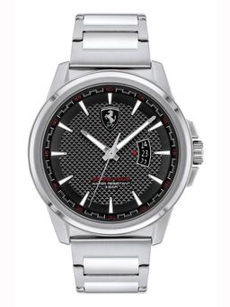 Scuderia Ferrari - GRAND TOUR 0830834 Analog Silver Dial Watch for Men