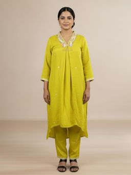 Autumnlane - Tanishk Citrus Work Kurta and Pant