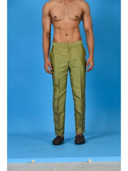 Simaaya - Green Premium Quality Silk Made Designer Pyjamas